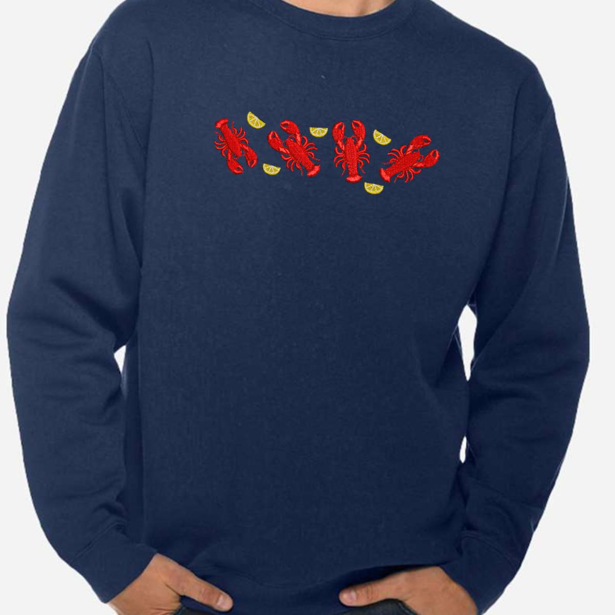 Lobsters Embroidered Shirt