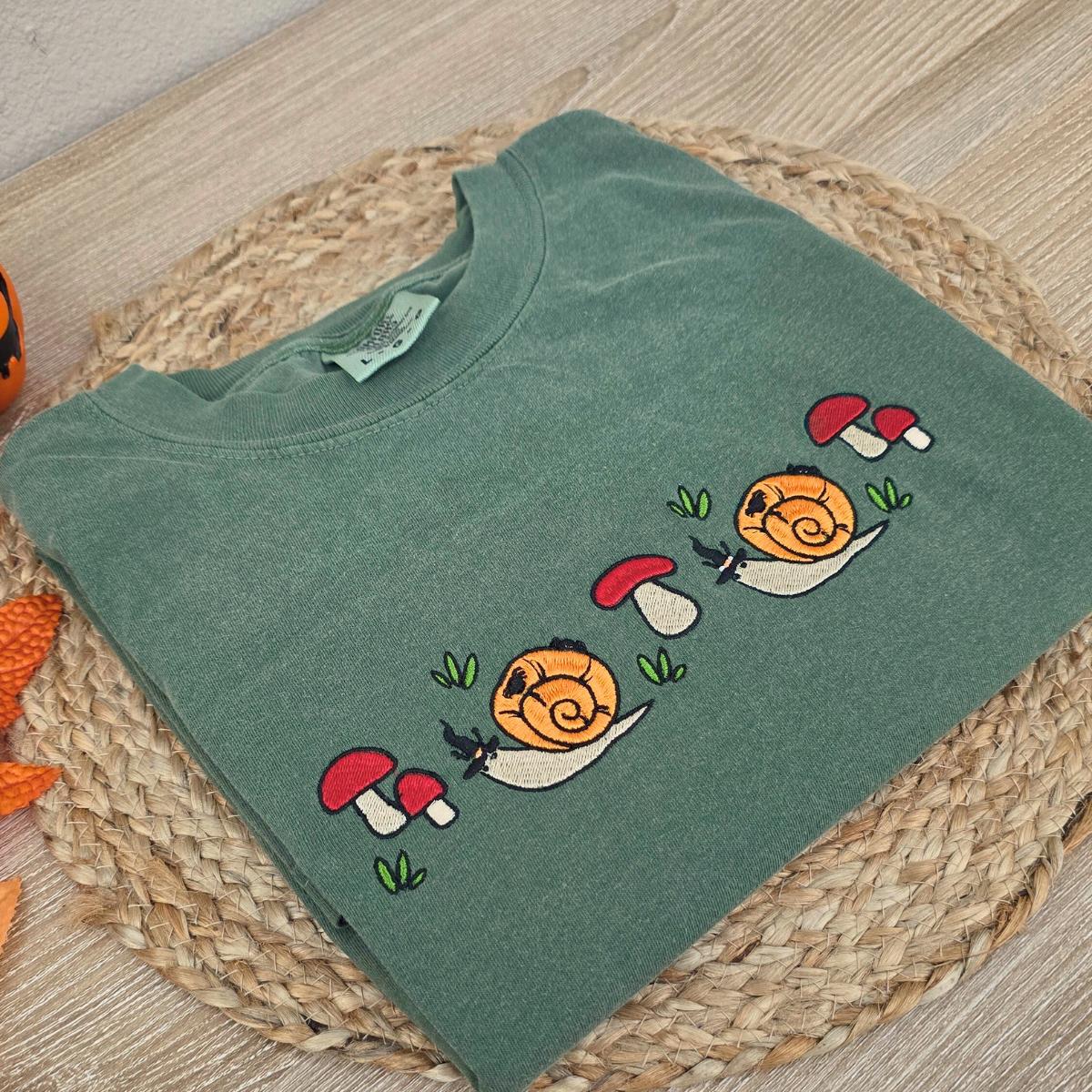 Snail and Mushroom!