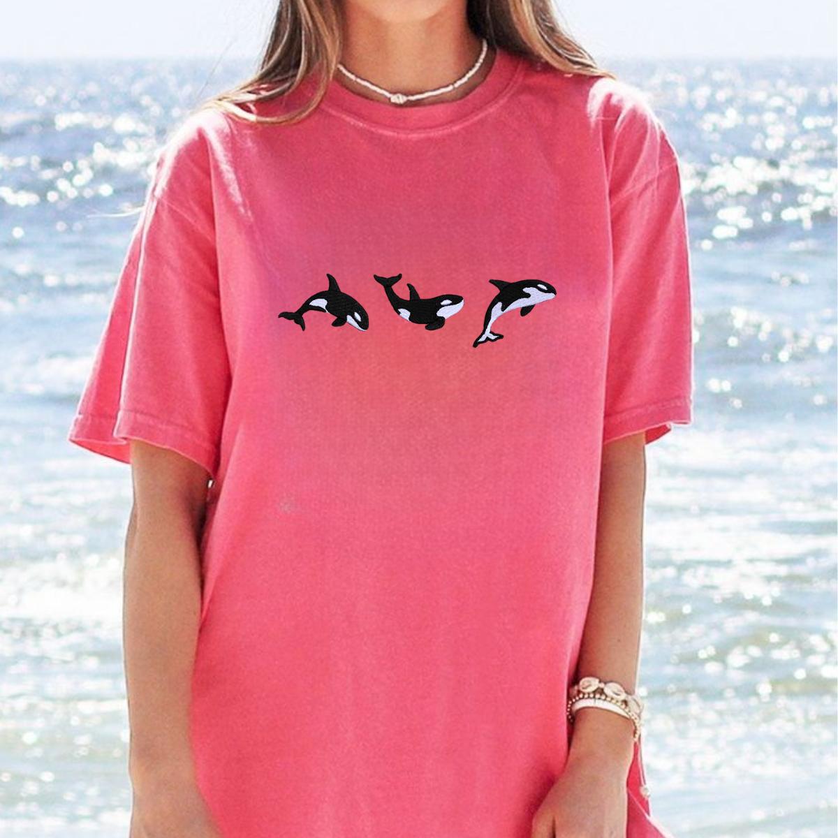 Orca Embroidered Shirt