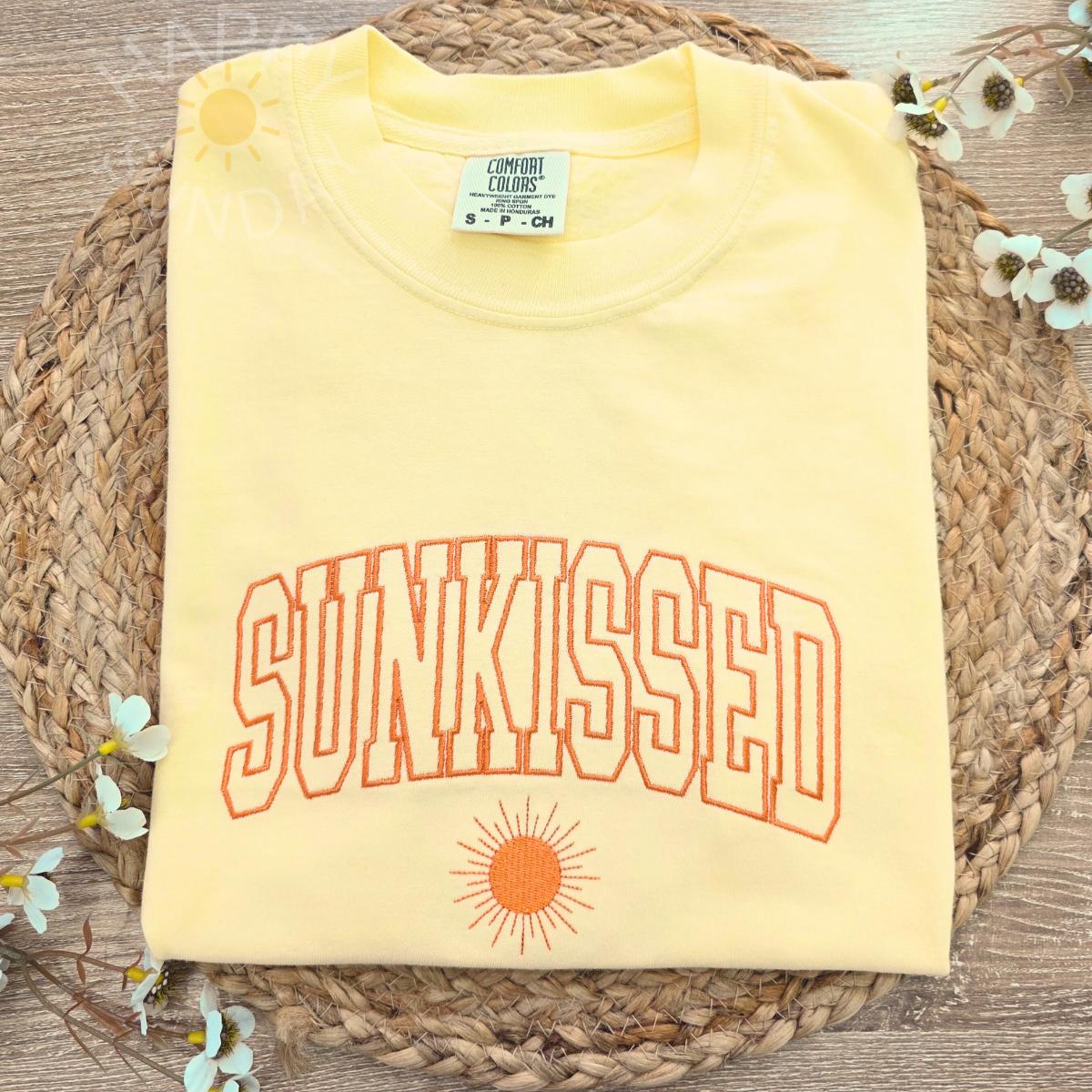 Sunkissed Embroidered T Shirt