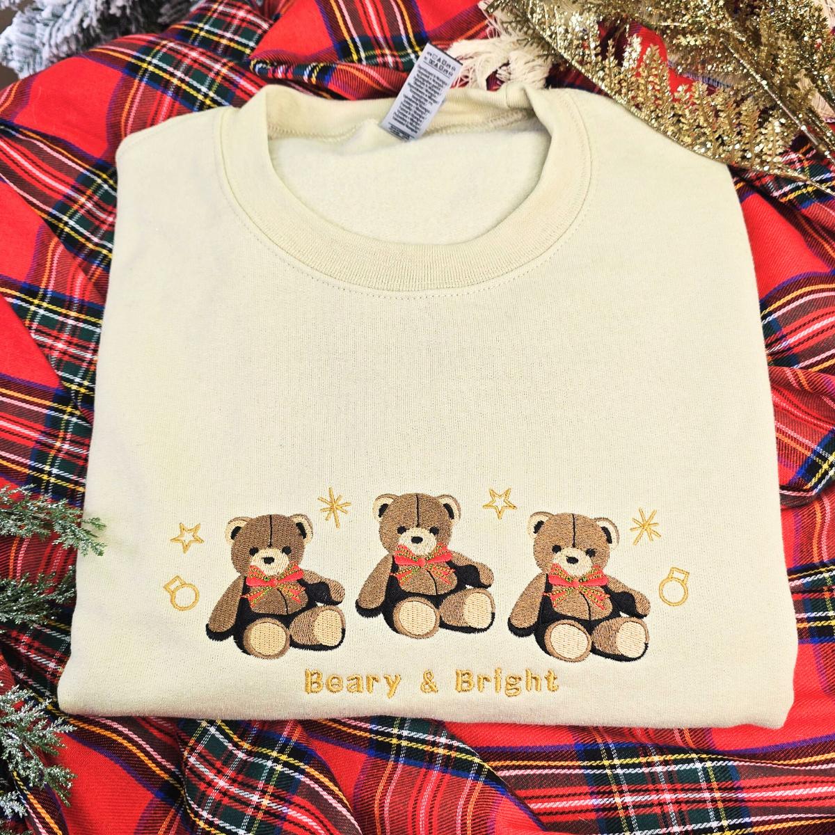 Beary and Bright Christmas Sweatshirt