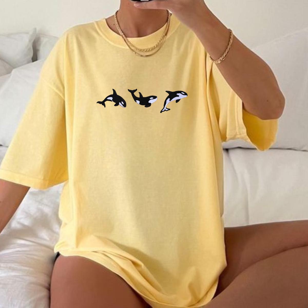 Orca Embroidered Shirt