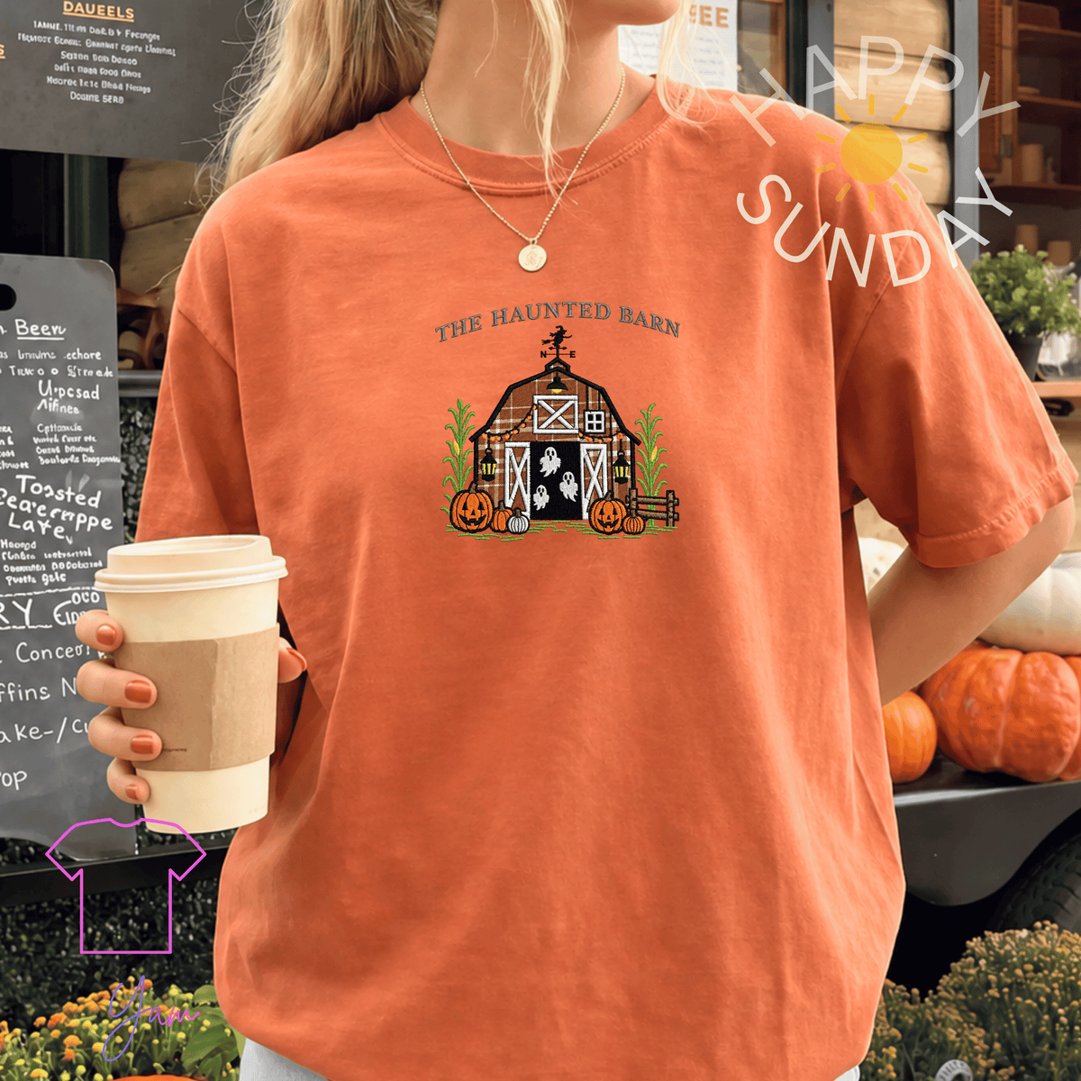 The Haunted Barn Applique