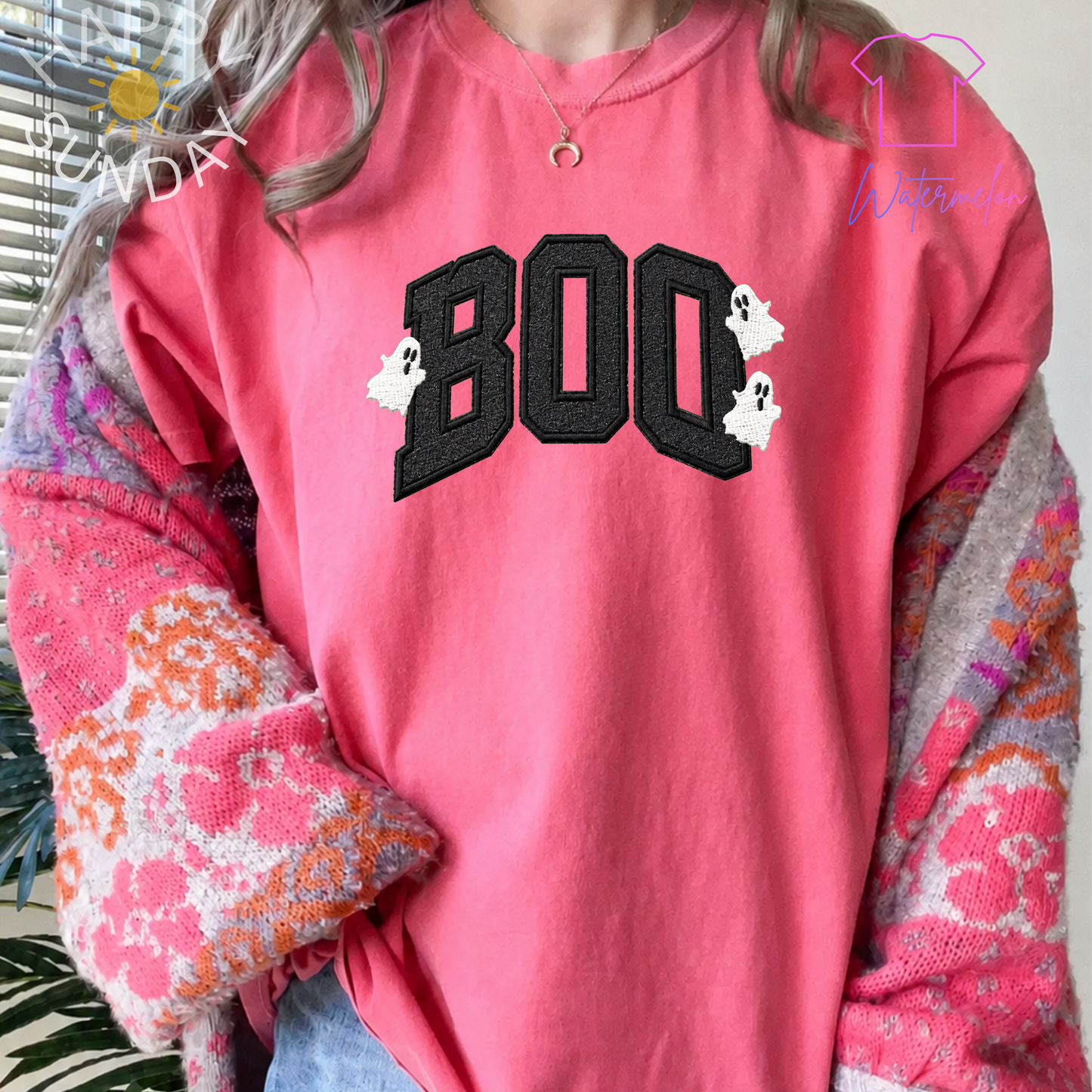 Boo Applique