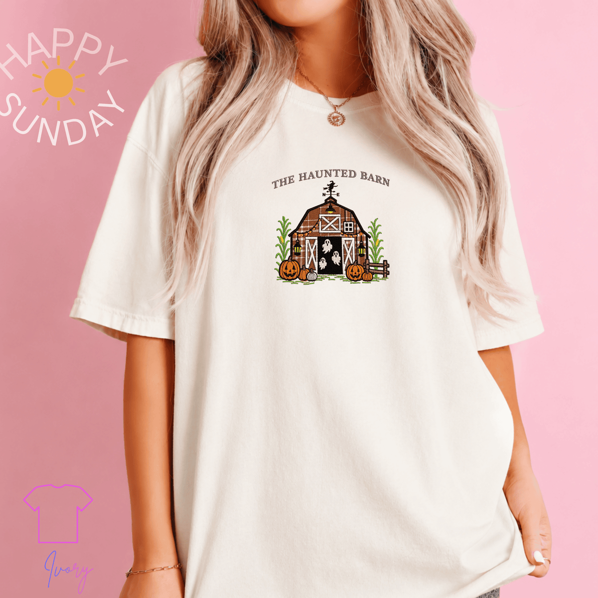 The Haunted Barn Applique