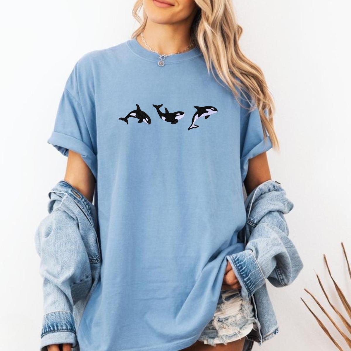 Orca Embroidered Shirt