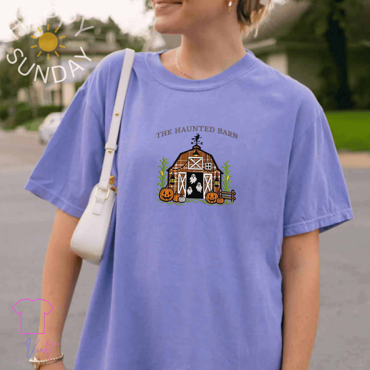 The Haunted Barn Applique