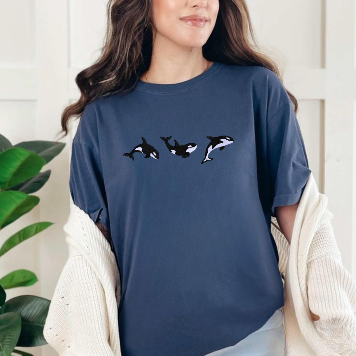 Orca Embroidered Shirt