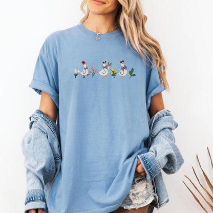 Patriot Floral Goose