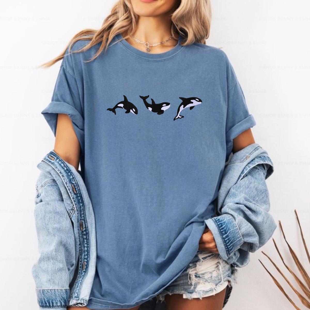 Orca Embroidered Shirt