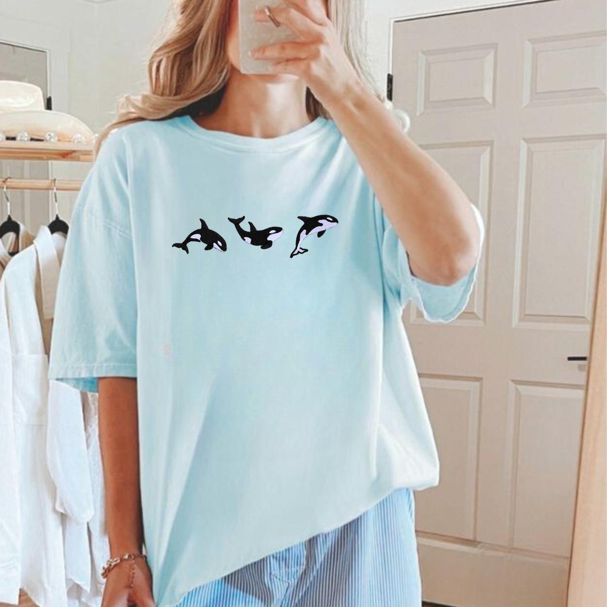 Orca Embroidered Shirt