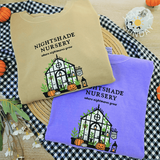 Nightshade Nursery Applique