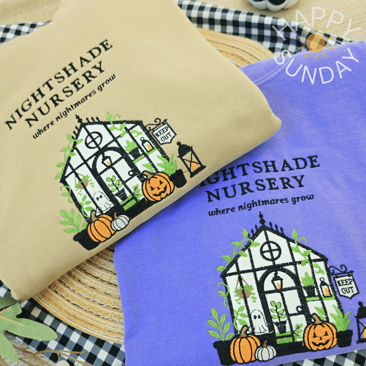 Nightshade Nursery Applique