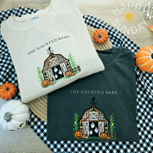 The Haunted Barn Applique