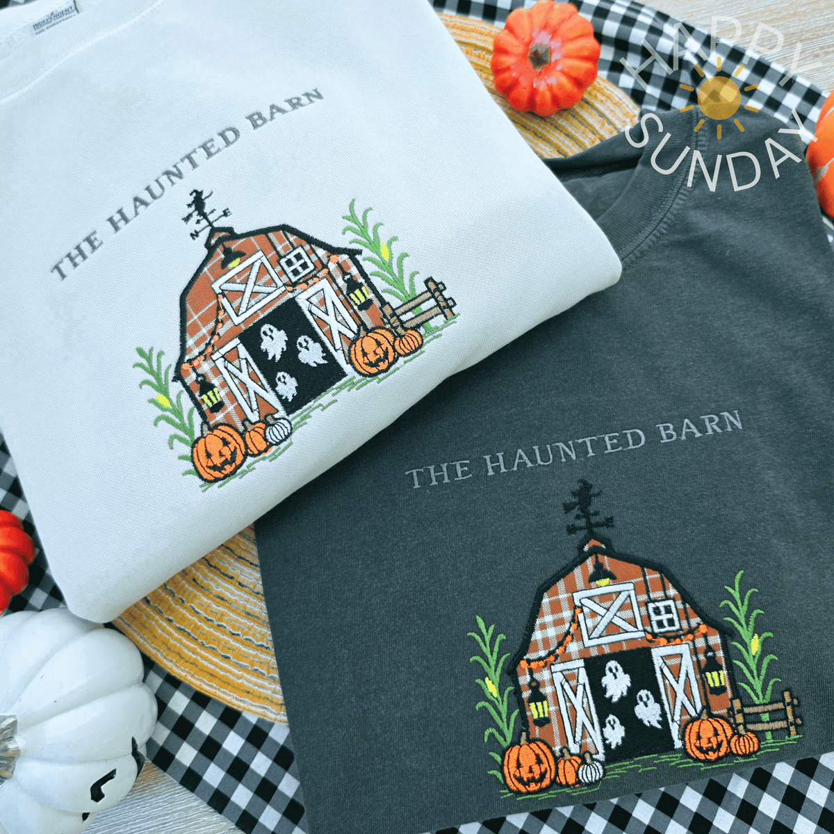 The Haunted Barn Applique
