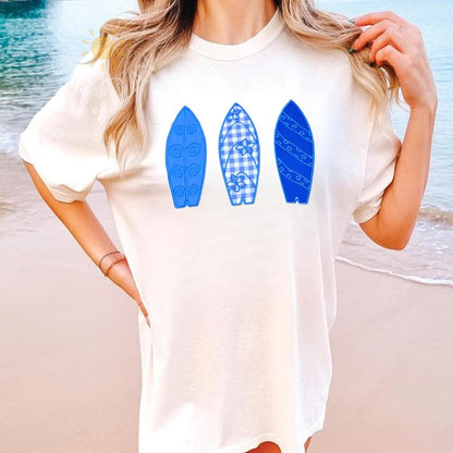 Surfboards Applique T Shirt